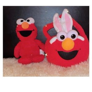 Elmo bundle Easter basket and Plush